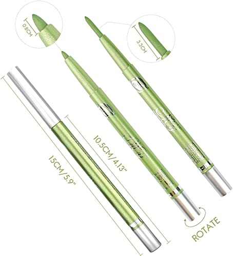 Chargenyang 12 PCS Colorful Eyebrow Pencil Eyeliner Eyebrow Lip Liner Pencil Pen Makeup Cosmetic Set Kit Tool - Image 5