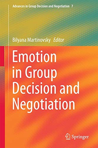 Buy Emotion in Group Decision and Negotiation — BookShops.in