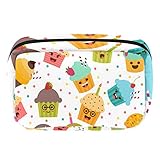 La bolsa de maquillaje es portátil y liviana, fácil de transportar. Puede llevar sus cosméticos a cualquier lugar.