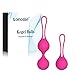 Bolas chinas por Médicos para el Control de la Vejiga y Ejercicios del Suelo Pélvico Juego de 2 Bolas Kegel Premium Silicone Vaginal y Mejorar el Control de la Vejiga y Problemas de la Incontinencia