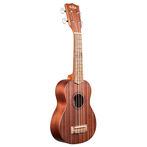 Kala KA-15sK5 Ukulélé soprano en acajou avec housse souple - Les Beatles, Paul McCartney, John Lennon, RIngo Starr, George Harrison Kala KA-15sK5 Ukulélé soprano en acajou avec housse souple – Image 3