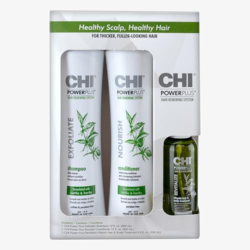 CHI PowerPlus Renewing Haircare Starter Kit, Healthy Hair Renewal System - image 1