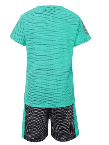 easyforever Kids Boys Sport Jerseys Outfits Football Team Training Uniform Athletic Shirt with Shorts Sets Fitness Tracksuit2