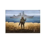 Art Posters Russian Warship Go F Yourself Poster Wall Art Ukraine Stamps Ukrainian Soldiers Gifts Oil Paintings Murals Canvas Art Poster And Wall Art Picture Print Modern Family Bedroom Decor Posters