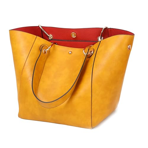 Image of sqlp Large Work Tote Bag for Women Designer Handbags Big Bucket Purses