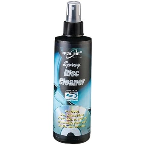 Spray Disc Cleaner with Buffing Cloth Cover