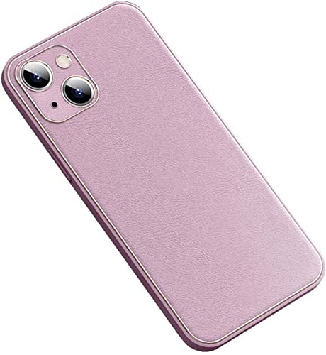 Coque en cuir iPhone 13 antichoc : protection premium et design ultra fin anti-traces