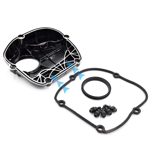Image of Engine Upper Timing Chain Cover with Gasket Compatiable with GTI EOS CC A3 A4 A5 A6 Q3 Q5 TT Replaces# 06H103269H,06H103269C,06H103269G