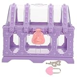 Petit coffre au trésor : style rétro, plein de charme, ce coffre décoratif est idéal pour les fêtes et peut également servir de coffre de rangement