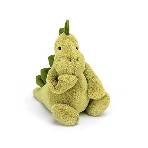 Jellycat Bashful Dino Stuffed Animal, Medium 12 inches | Dinosaur Plush Toy | Classic Children's Gift - Image 2