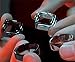 ZQION Enjoyer Ambi Ring - Silver Magic Tricks Circle Square Magic Ring Gimmicks Magician Accessories Close Up Magic Illusion