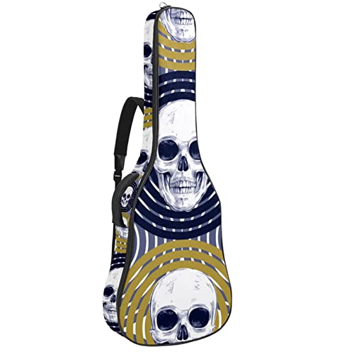 Sac à dos guitare acoustique étanche pour musiciens nomades au style rock unique