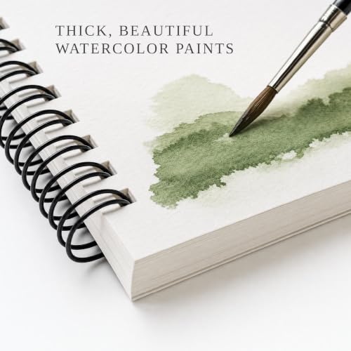Image of Beautiful Watercolor Book for Beginners - Guided Watercolor Painting Workbook w 10 National Park Designs on Premium Paper - Relaxing Watercolor Activity Book for Adults & Perfect Art Gift for Women
