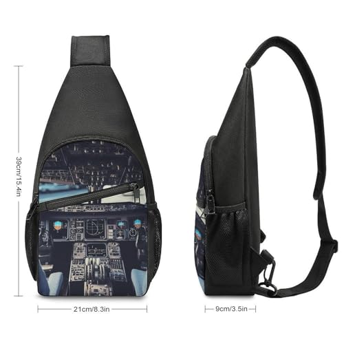 Bolso Sling Casual Ovalado y Multiuso para Senderismo y Viaje miniatura 2