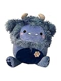 Squishmallows Official 12 inch Dani Dark Blue Bigfoot - Winter Edition - Child's Ultra Soft Stuffed Plush Toy