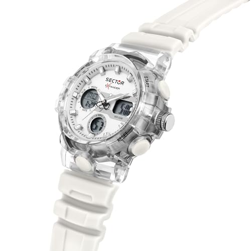 Sector No Limits Orologio Uomo, Digitale, Cinturino in Plastica, Cassa 43 mm, Collezione EX-46, Orologio da Polso - R3251242504 - 5