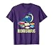 Bookasaurus Book Lover Reading Books Funny Dino Lover Gift T-Shirt