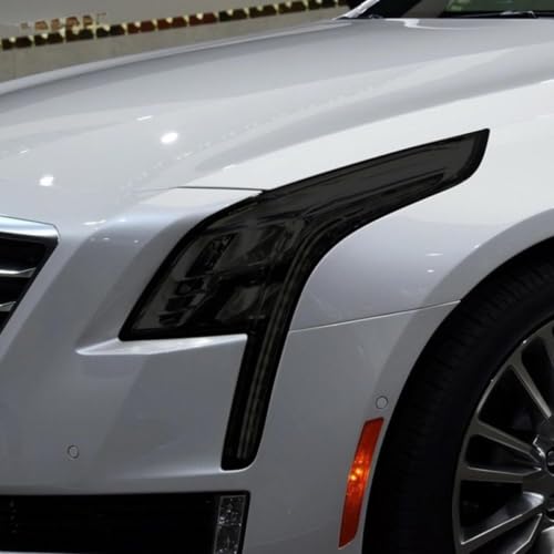 SamLng �w�b�h���C�g�t�B���� �ɓK������ �L���f���b�N CT6 XT4 XT5 XT6 XTS ATS �A�N�Z�T���[ �ԗp�w�b�h���C�g�ی�t�B���� �w�b�h�����v�����p ���h�~ �����u���b�N TPU �X�e�b�J�[