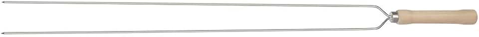 Mor - Espeto Fino Duplo para Churrasco 75cm