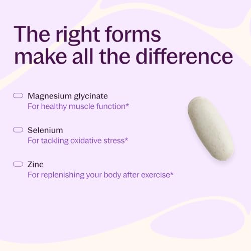 New Chapter Magnesium Glycinate, Selenium & Zinc Supplement, 30 Tablets | Magnesium Glycinate, Supports Muscle and Bone Health with Electrolyte Balance, For Active Bodies, Kosher, Vegan, Gluten Free - image 4