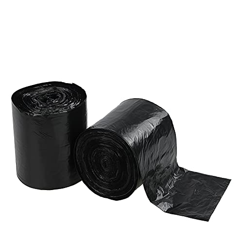 Leendines 2.6 Gallon Small Trash Bag, Black Garbage Bag, 240 Count/2 Rolls #TOP16