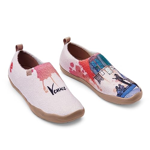 Image of UIN Women's Art Travel Shoes Slip On Casual Cozy Loafers Lightweight Comfort Fashion Sneaker Toledo Ⅰ