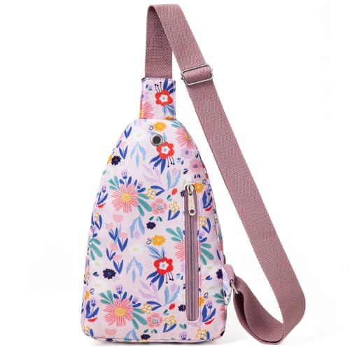 Image of Banelu Small Sling Backpack Crossbody Bags for Women Men, Sling Bag Cross Body Bag Fanny Packs Crossbody Purses