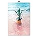 Produktbild XWArtpic Nordic Poster und Drucke Ananas Meer Strand Wandkunst Leinwand Malerei Landschaft Wandbilder für Wohnzimmer Dekoration 60 * 100 cm