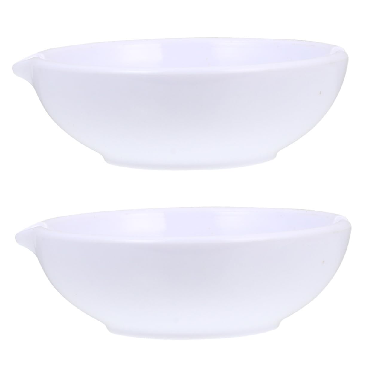 CIMAXIC 2 Sets 2pcs Porcelain Set Calligraphy Ink Dishes Dish Pen Holders Painting Tools Imitation Porcelain