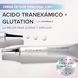Mary&May Crema de Ojos con Ácido Tranexámico (TXA) + Glutatión...