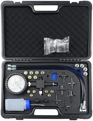 Diesel Fuel Pump Pressure Tester Kit - 2000 Bar Common Rail Test Tool for Injector Leakage Testing with Injection Pipe Blank