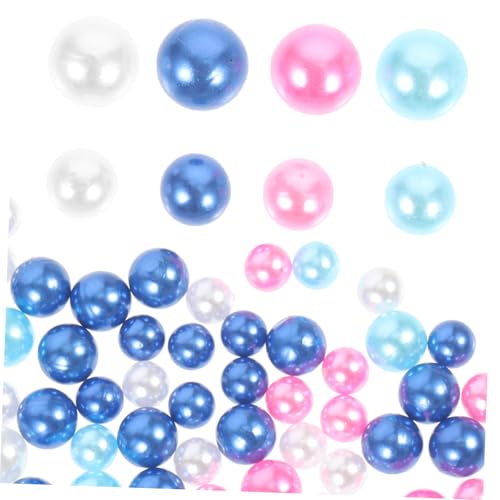 Healifty Perles Flottantes Décoratives pour Vase Lot de Sachets de Perles Artificielles sans Assortiment Rose Bleu Blanc pour Remplissage Floral et DIY Créatif