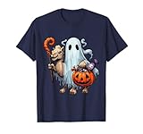 spaventoso halloween camel ghost spooky candy bag maglietta