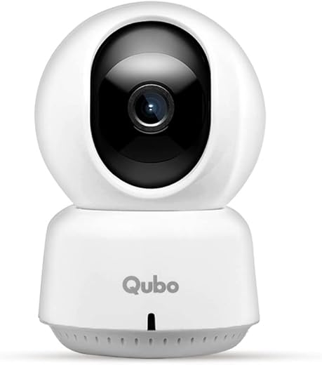 QUBO Smart Home Security WiFi Camera (Black) | Trust of Hero Group| Intruder Alarm System | Weatherproof | 1080p Full HD 2MP Camera | Works with…