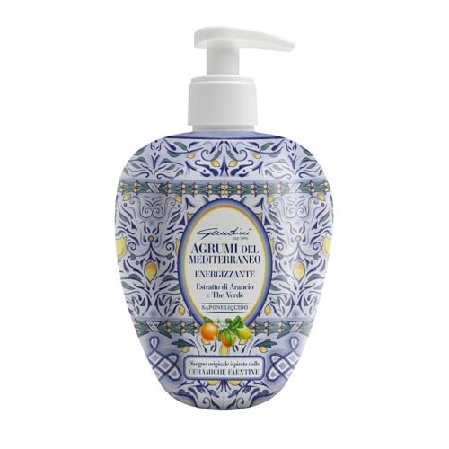 Gandini Agrumi Del Mediterraneo Sapone Liquido Mani Energizzante Arancia E The Verde 500Ml