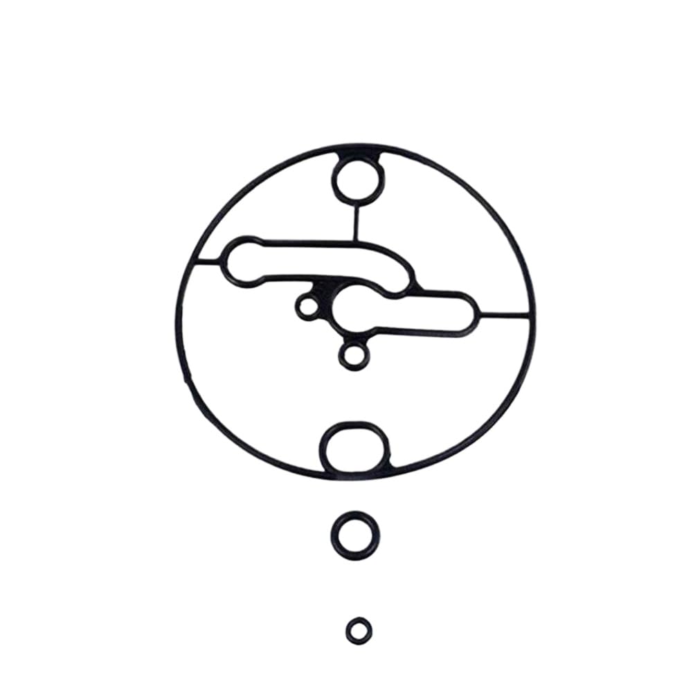 Carburetor Float Bowl Gasket with 2 Seals O Rings Replacement for Nikki Carbs 698781