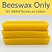Beeswax Natural, 2-Pack Pure Beeswax Only Wax Melts for Warmers, Wild Harvest Candle Company, 3 oz Each Package, Handmade in USA, Phthalate Free, Direct from Beekeeper, Unscented