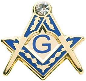 THE MASONIC COLLECTIONSq & Compass Badge with G