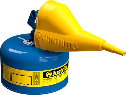 Justrite 1 Gallon Type I Blue Safety Can (Kerosene)