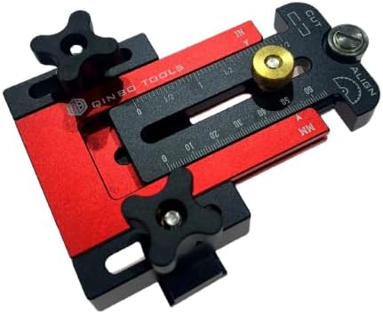 Thin Rip Jigs Safety One Way Roller Bearing Table Saw Jig Guide for Repetitive Narrow Strip Cuts, 1/4" x 3/8" T-Slot, Band Saw & Router Table