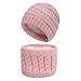 ZYUPHY Bébé Bonnets et Écharpe Chaudes Hiver Echarpe et Chapeau Ensemble Tricoté Enfants Bonnet Foulard Cache-Cou pour Bébé Garçons et Filles 0-3 Ans