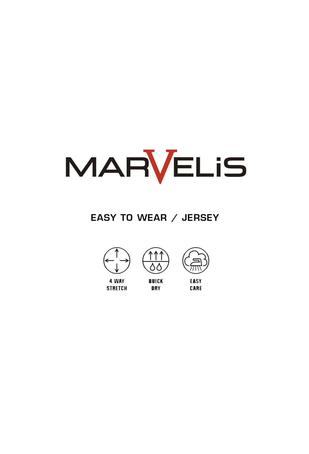 Marvelis Jersey Stretch Hemd Modern Fit 7264.84.18 Marine