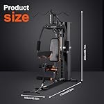 Multifunctional Home Gym Workout Equipment, Full Body Strength Training Machine with Pulley System & Rowing Function — All-in-One Exercise Equipment for Home Fitness - Image 3