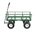 Gorilla Carts GOR400-COM Steel Garden Cart with Removable Sides, 400-lbs. Capacity, Green