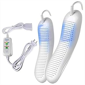 Einziehbarer Schuhtrockner Elektrostiefel Wärmer Tragbare Schuhwerk Heizung mit Timer Entfeuchten Desinfektionsmittel Sterilisation zum Trocknen von Handschuhen Socken (Farbe: UV)