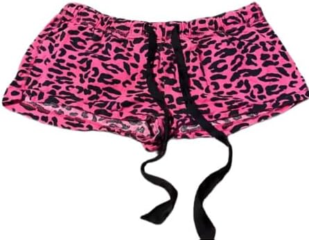 Womens Y2K Striped Low Rise Shorts Drawstring Slim Fit Eyelet Trim Hot Pants Punk Sexy Streetwear Booty Shorts