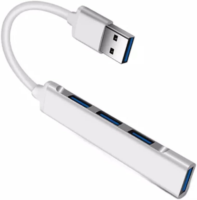 ポートスプリッターアダプター コンピューターアクセサリー ノートブック デスクトップ 携帯電話 (カラー: ホワイト サイズ: ワン