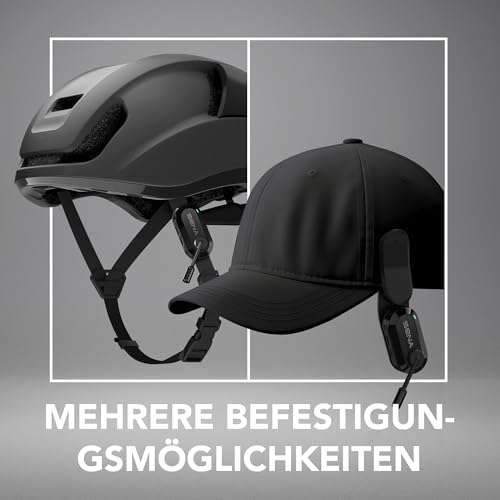 Sena BiKom 20 Outdoor Kommunikationsystem, Leichter Mesh Kommunikator mit nur 20 Gramm Gewicht (Weiß)