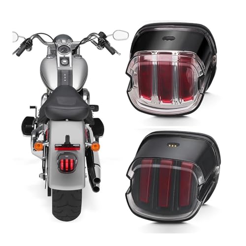 Accessoire de feu arrière LED moto pour Softail et Dyna