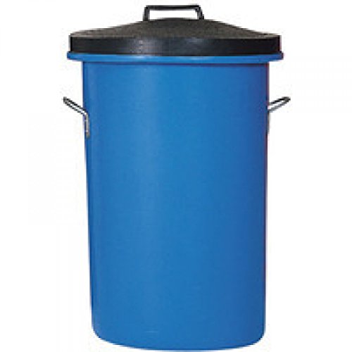 Image of Heavy Duty Coloured Dustbin Blue 85 Litre 311963